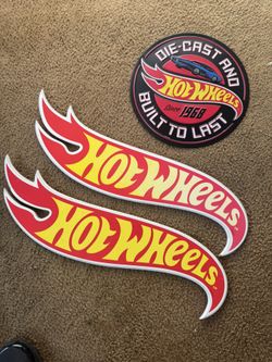 Hot Wheel Wall Decor