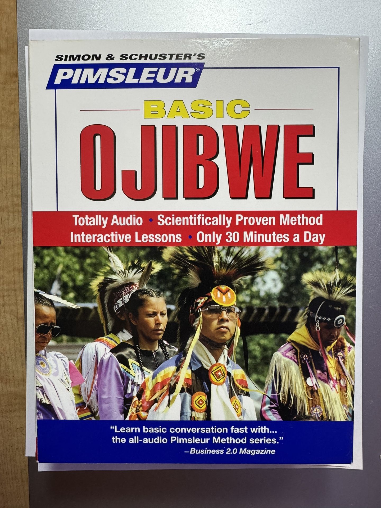 5 CD Pimsleur BASIC OJIBWE Language Course