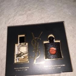 YSL Mini BLACK OPIUM & LIBRE Eau de Parfum SET ~ 2x Travel MINIS ~ 0.25oz/ 7.5mL