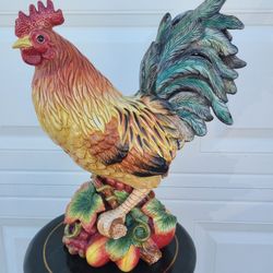 Fitz And Floyd Rooster Decor