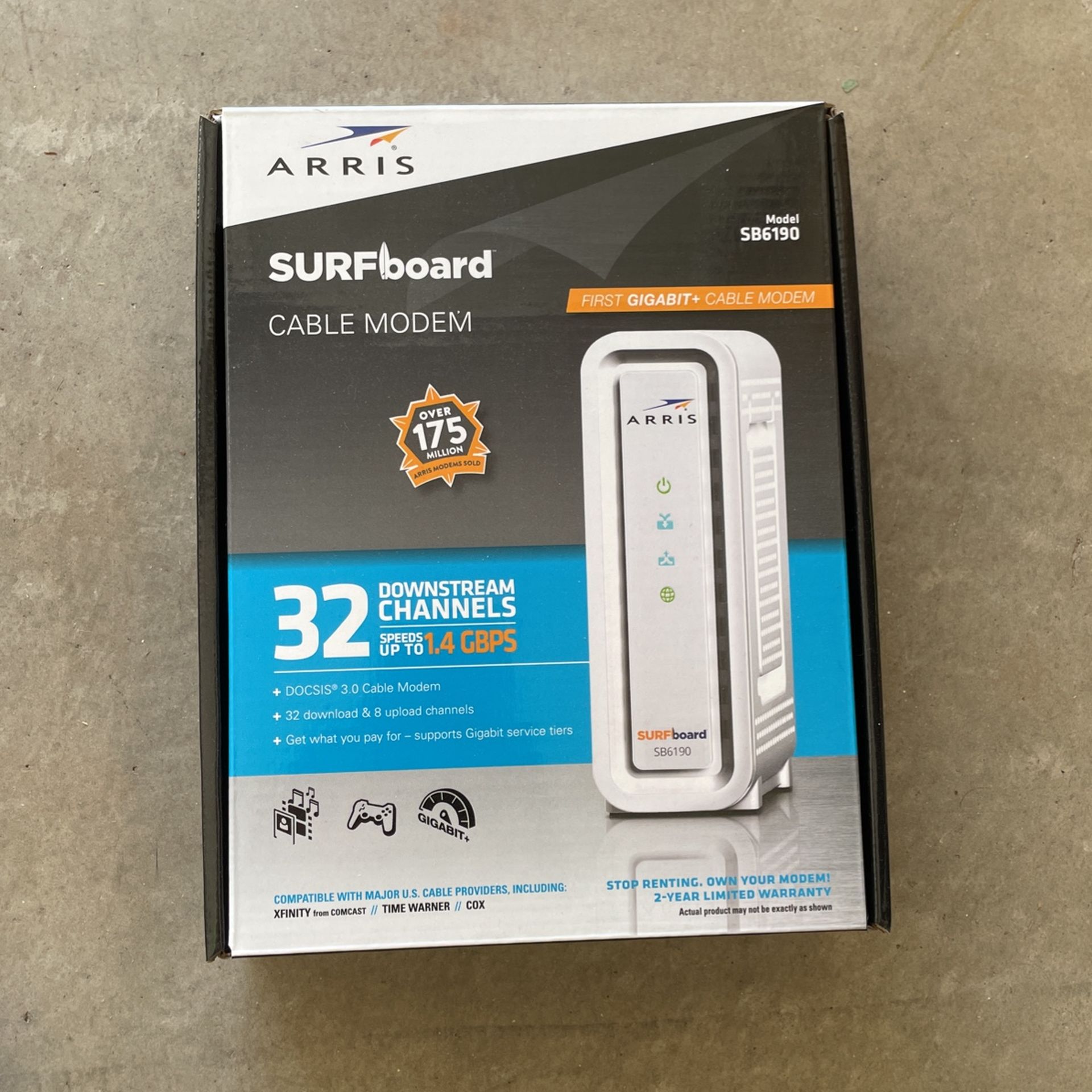 Arris SURFboard Cable Modem 32 Channels