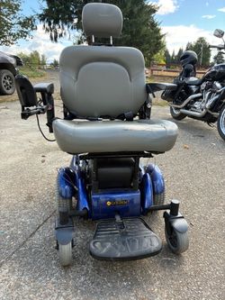 Chair, battery, charger