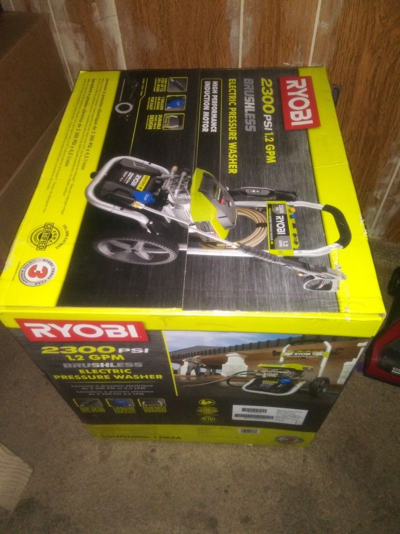 Ryobi pressure washer