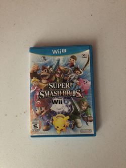 Super smash bros Wii U