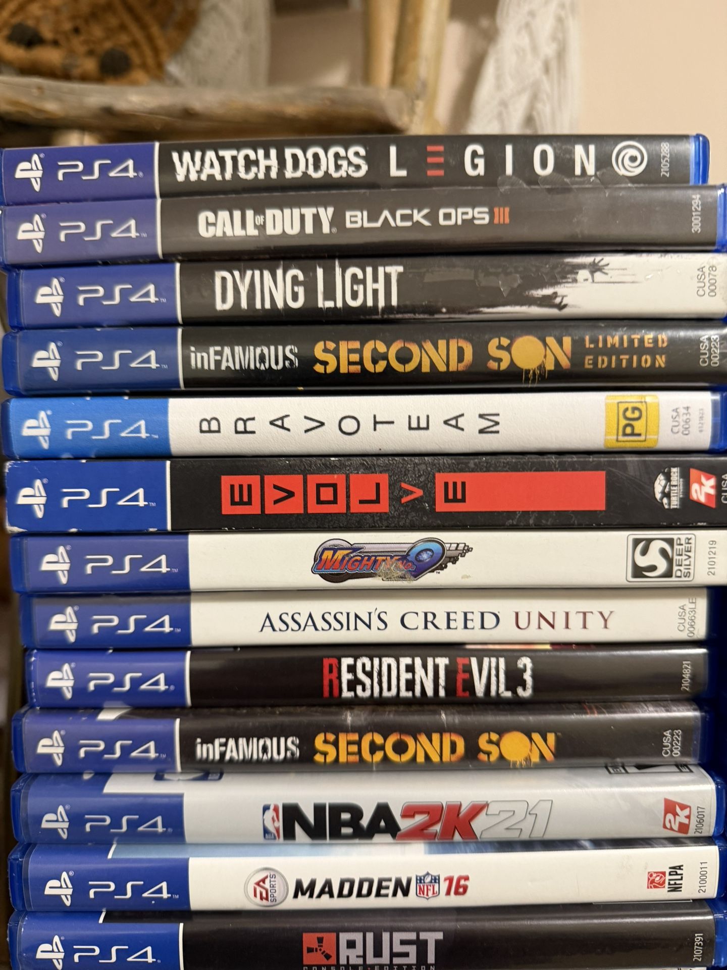 PlayStation 4 PS4 Games $10-25 Each