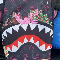 Sprayground Pink Panther Backpack 🎒