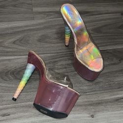 Unicorn Pleaser Heels 