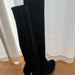 Stuart Weitzman SoHo Suede Knee High Boots 