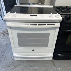 GE white stove, receipt for 60 days warranty