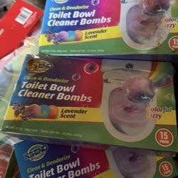  (3)Brand: Ksend Toilet Bowl Cleaner color Tablets 15 PCS Automatic Blea