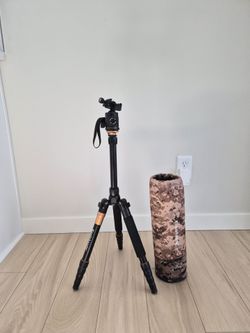Koolehaoda 61.5" Portable Aluminum Camera Tripod