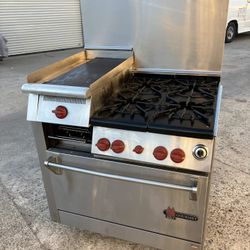 Wolf Gourmet range With Convection Oven
