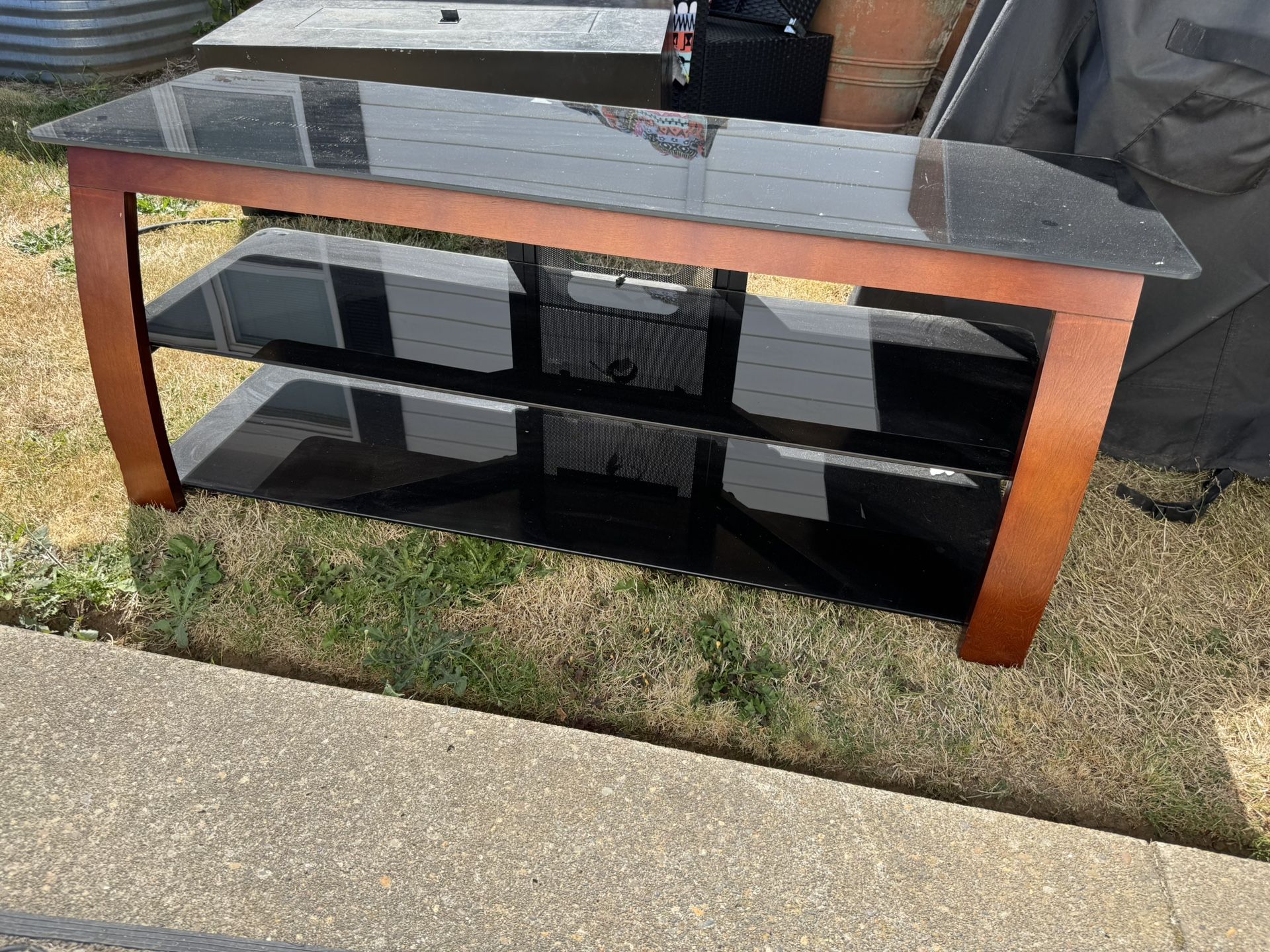 Glass Tv Stand $75 OBO