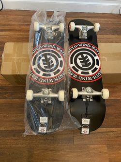 ELEMENT PROFESSIONAL SKATEBOARD BRAND NEW SIZE 8;;$50 EACH ONE 1️⃣ 