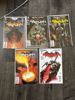 DC Batman The New 52 Comic Book Lot of 5