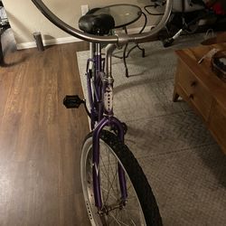 Purple Beach Cruiser