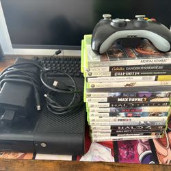 Xbox 360 E With Game 