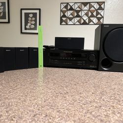 Surround Sound Unit With RCA Connectors. 