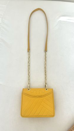 Tory Burch Bags | Alexa Mini Shoulderbag | Color: Yellow