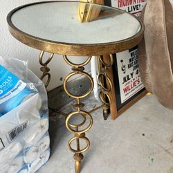 Cute Gold Side Table