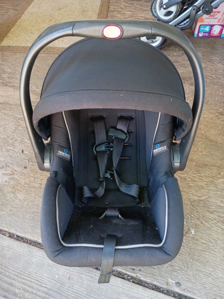Infant Baby Car Seat With Stroller