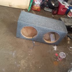 Double 12 Speaker Box