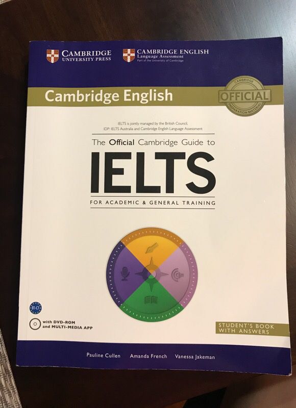 IELTS book and CD