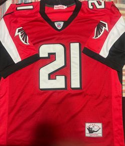 #21 red falcons jersey