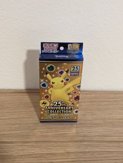 Pokemon Japanese 25th Anniversary Special Set Box