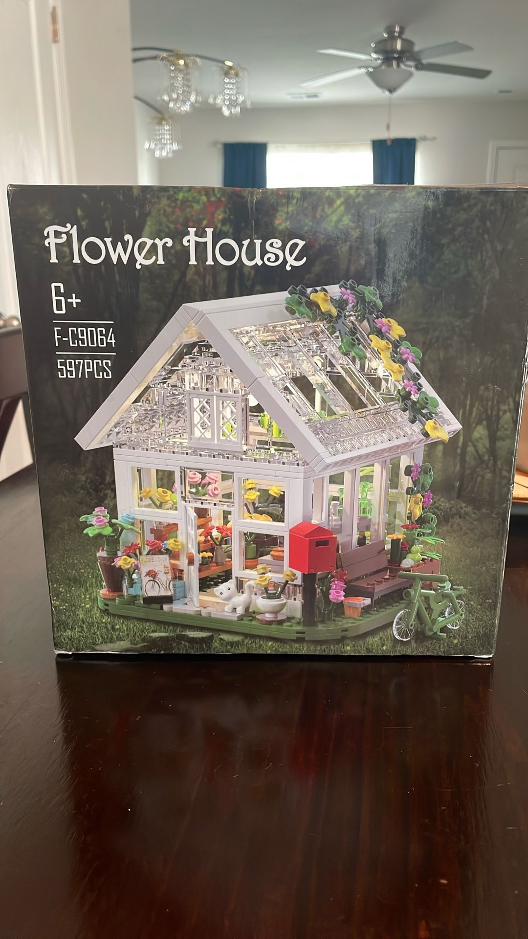 Flower House Puzzle 