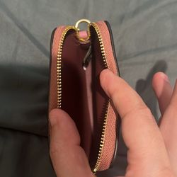 Coach wallet zip up