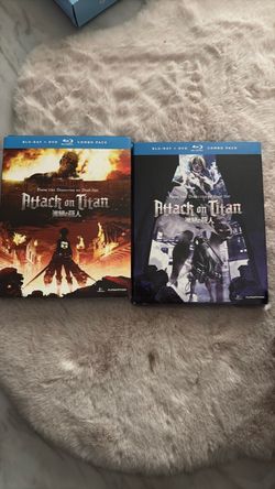 Attack on Titan season 1, part 1 and 2 - Blu-ray DVD