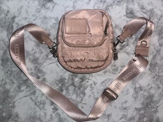 Steve Madden Mini Nylon Crossbody Bag – Blush Pink