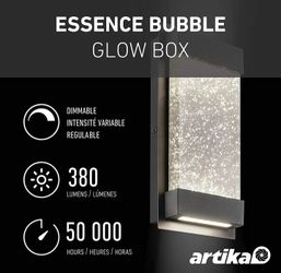 Brand New Artika Wall Mounted Led Light Fixture