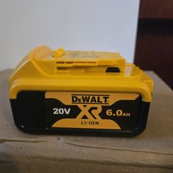 2 New DeWalt 20v 6.0ah Batteries 