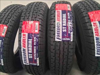 ( 4 TIRES ) 175/80R13 FOR TRAILER