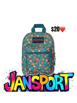 JanSport Big Break Insulated Dual Compartment Lunch Bag - Ditsy Floral❤️❤️