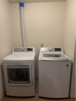 LG washer and dryer