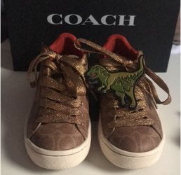 Coach tennis fashion sneakers