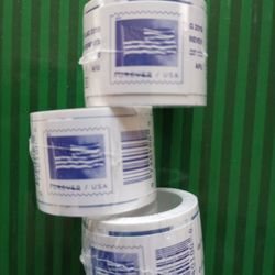 Roll of Forever Stamps, Half Price, 3 Available 