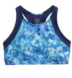 Athleta Girl Daybreak Delphinium Blue Bikini top size L 12