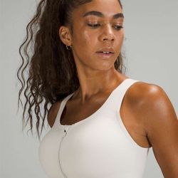 Lululemon Enlite Front Zip Sports Bra