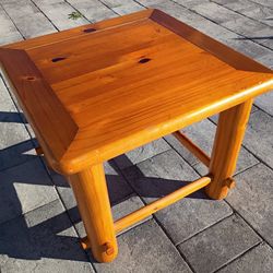 SIDE TABLE  WOOD