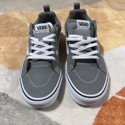 Grey Suede Canvas Vans  