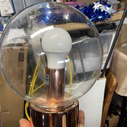 Globe LED light with a switch