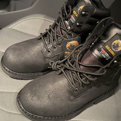 Men’s steel toe boots size 10