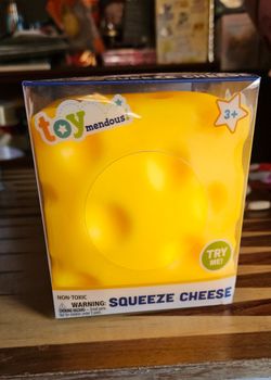 Toymendous Squeeze Cheese squishy