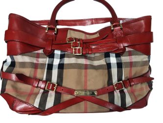 Burberry Bridle Lynher Red Purse / Handbag