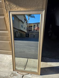 Gold Framed Wall Mirror