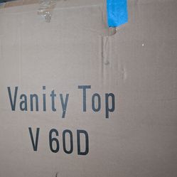 Vanity top 60"